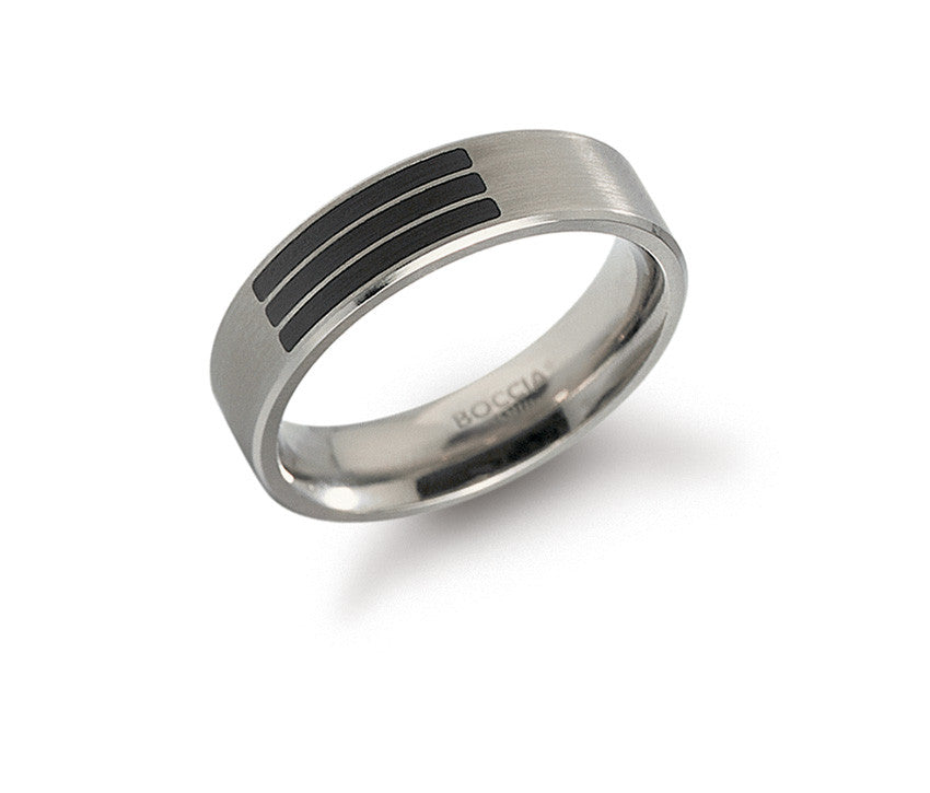 boccia-0101-16-titan-ring-6mm-mit-schwarzer-emaille image 2