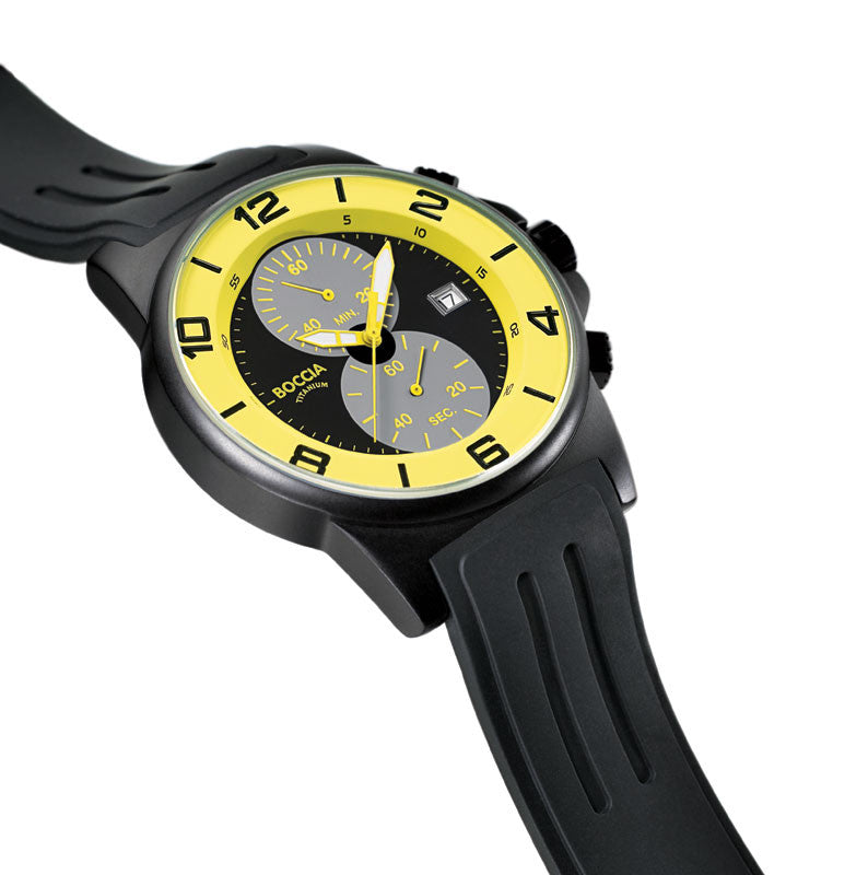 boccia-3777-27-id-titanium-herren-chronograph-45mm image 3