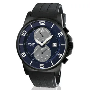 boccia-id-titanium-3777-13-herren-chronograph-45-mm-kautschuk image 1