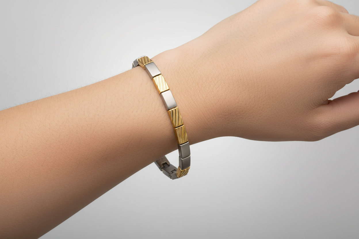 boccia-03062-02-titan-armband-gold-22cm image 2