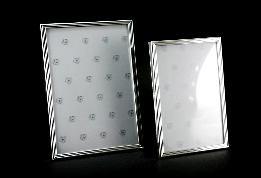 brillibrum-bilderrahmen-silber-faden-versilbert-foto-6x9-hochformat image 3