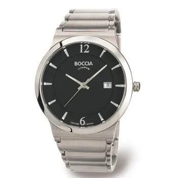 boccia-titanium-herrenuhr-3565-02-schwarz-38-5-mm image 1