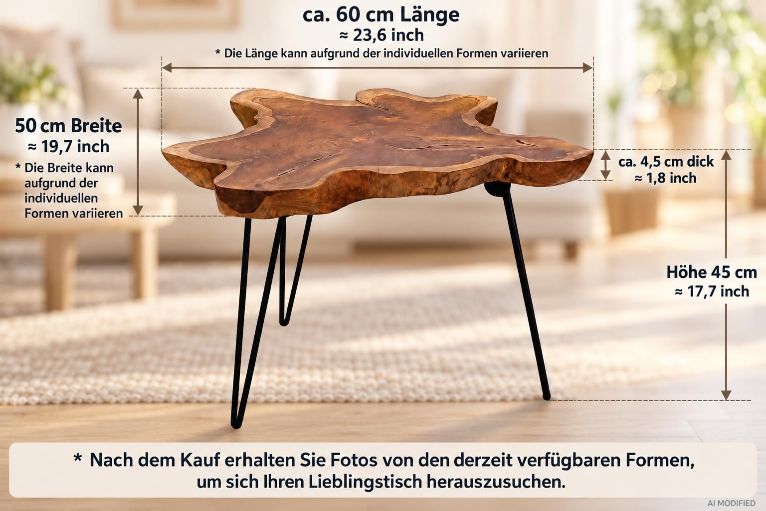 brillibrum-teakholz-baumscheiben-couchtisch-45x70x60-cm-klappbar image 4