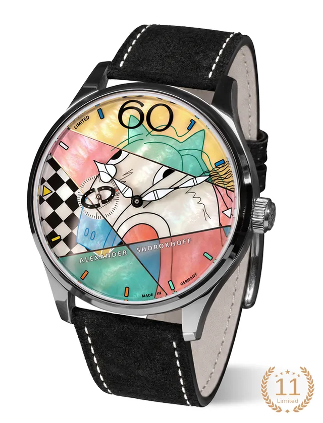 alexander-shorokhoff-fire-horse-avantgarde-uhr image 1