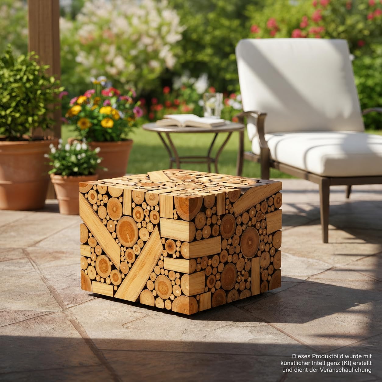 brillibrum-teakholzhocker-25x30x30-cm-massiver-sitz-beistelltisch-teak-wood-stoo image 4