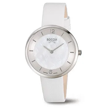 boccia-3244-01-damen-titan-uhr-perlmutt-wei image 1