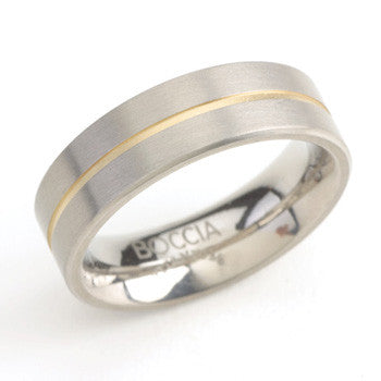 boccia-titanium-ring-0101-03-ehering-geb-rstet-mit-goldlinie image 1