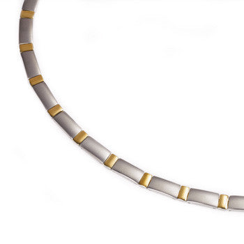 boccia-0845-02-titanium-halskette-flach-bicolor image 1