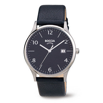 boccia-3585-03-herren-titan-uhr-dunkelblau-40-5-mm image 1