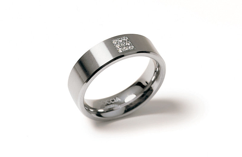 boccia-0101-13-titanium-diamantring-6-mm-9-diamanten image 2