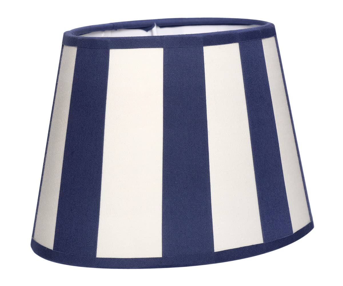 brillibrum-lampenschirm-gestreift-oval-22x15-cm-blau-creme-e14-e27 image 2
